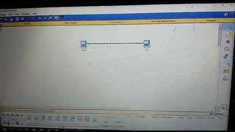 simulasi jaringan peer to peer menggunakan aplikasi Cisco packet trecer