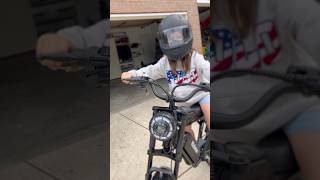 Sis on the bikey #ebike #ridstar #blowup #surron
