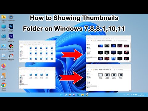 How to Showing Thumbnails Folder on Windows 7,8,8.1,10,11