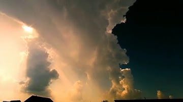Best Storms of Year Clouds Moving Background Timelapse