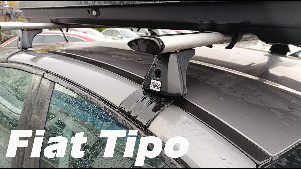 Roof rack Fiat Tipo Crossbars Installation
