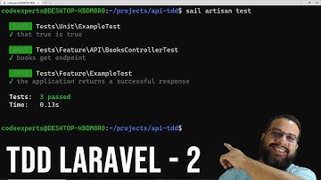 Laravel com TDD - Criando Uma API REST | Aula 02 - Endpoint Show & Post #laravel #tdd #php