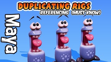 Duplicating Rigged Animated Characters in Maya (Tips & Tricks)
