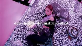 blackpink - ddu du ddu du instrumental (sped up + reverb) Resimi