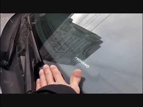 подогрев зоны дворников кашкай J10 - YouTube