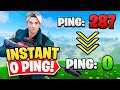How To Get 0 Ping in Fortnite Chapter 5! - Get Lower Ping Fast! - Fortnite Tips & Tricks