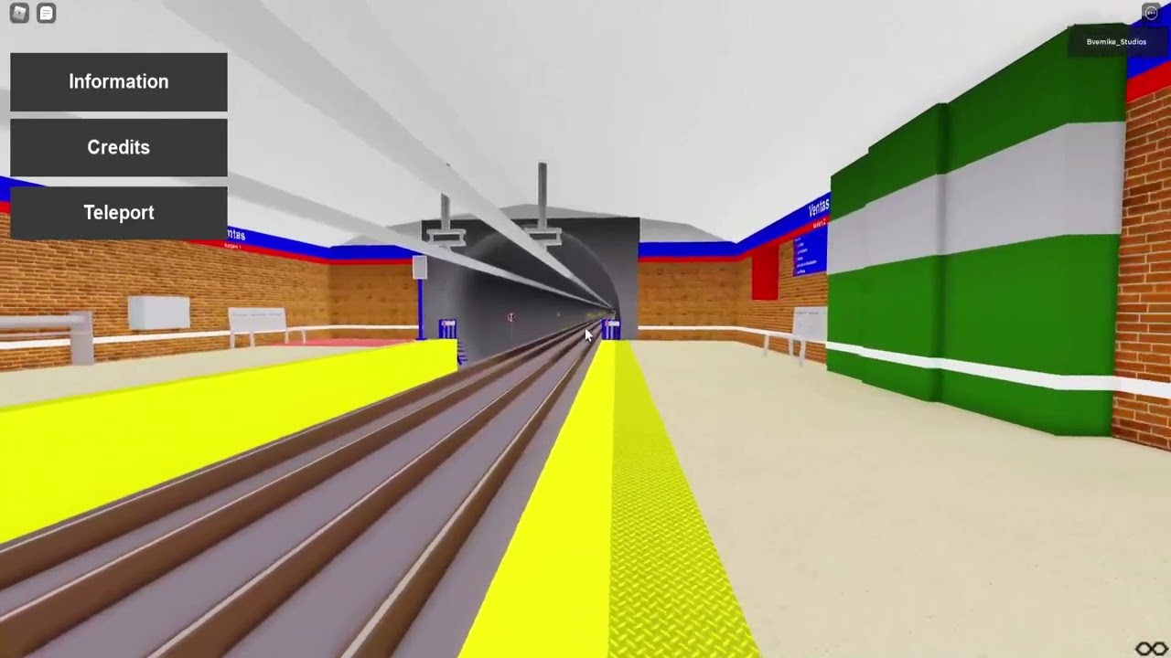 Roblox explorando Proyectos de Otros Metro Madrid
