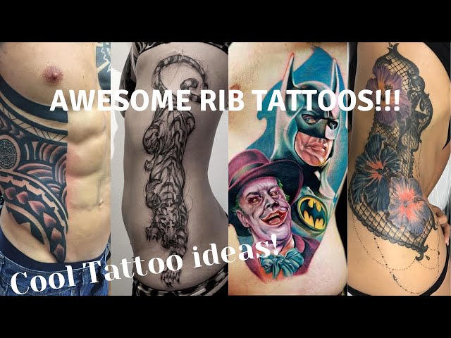 33 Cool Rib Tattoo Ideas For Men And Women 2020 - Youtube