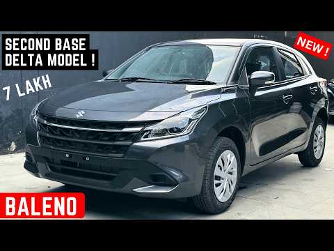 2026 Maruti Suzuki Baleno Facelift Delta Second Base Model Review - On-Road Price, Features | Baleno
