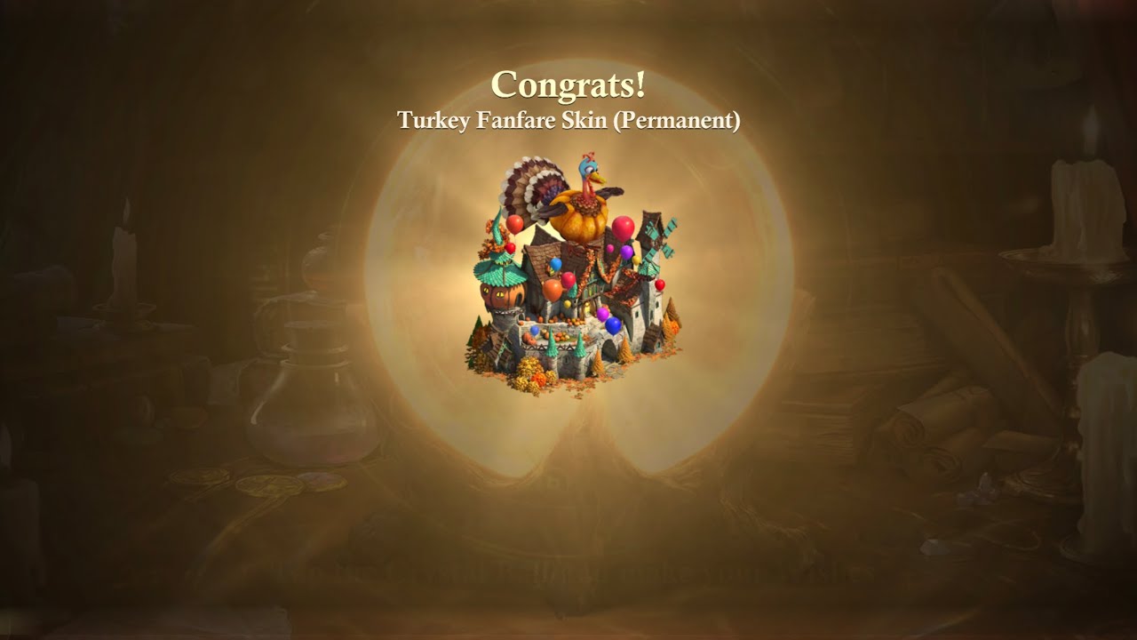 Got Rank 1 in KINGDOMS RAID and Turkey Fanfare Skin 😂 - KINGDOMS RAID ...
