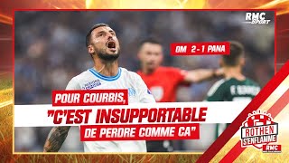 OM 2-1 Panathinaïkos (3-5 tab) : Cest insupportable de perdre comme ça semporte Courbis