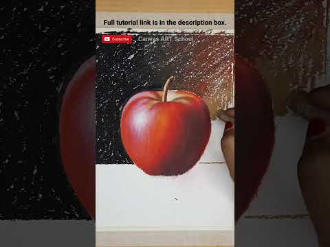 Realistic Apple Drawing