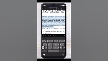 How to adjust line spacing in Ms Word app on iPhone shorts
