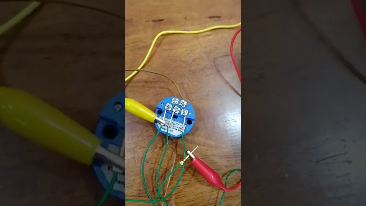 Calibration of Temperature Transmitter using Resistance Decade Box and Fluke Digital Multimeter