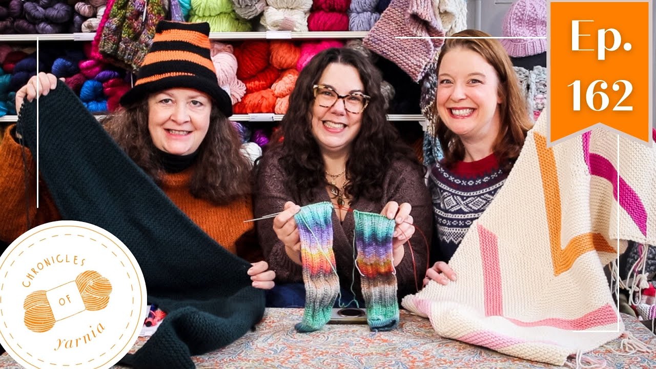 Sock Bingo 🧦 Wrap-up...and Holiday Knits START⏱️🧶🧡!! Episode 162 ~~ Chronicles of Yarnia