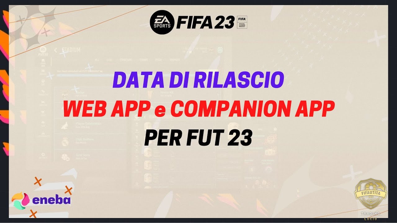 Quando sarà rilasciata la WEB APP di FIFA 23 Ultimate Team