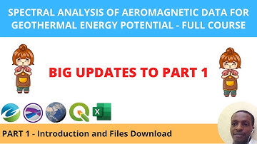 (Part 1) Spectral Analysis of Aeromagnetic Data For Geothermal Energy Potential - Full Course