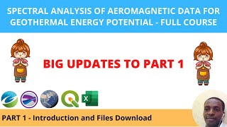 (Part 1) Spectral Analysis of Aeromagnetic Data For Geothermal Energy Potential - Full Course