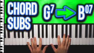 An Introduction to Chord Substitutions on Piano