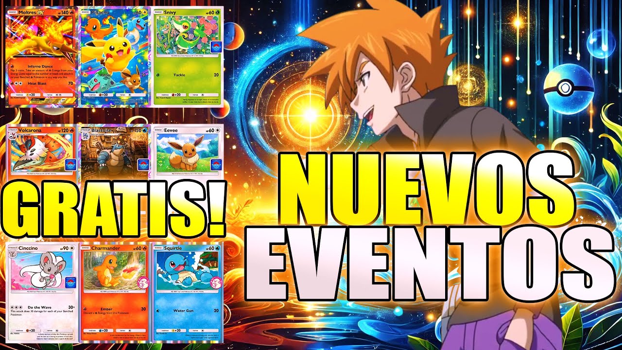⚠️¡NUEVAS CARTAS GRATIS y PRÓXIMOS EVENTOS!⚠️ POKEMON TCG POCKET - YouTube