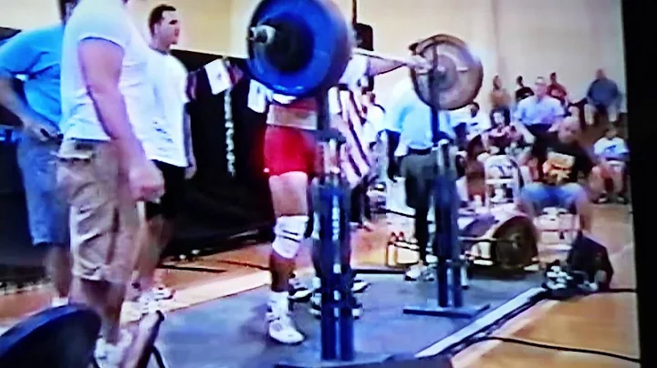 600 Pounds Squat Mast Lifter Bob Boyles