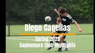 Diego Canellas - Class of 2025 - Sophomore Club Soccer Highlights Video