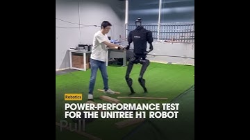 H1 robot is equipped with an advanced dynamic stability control system