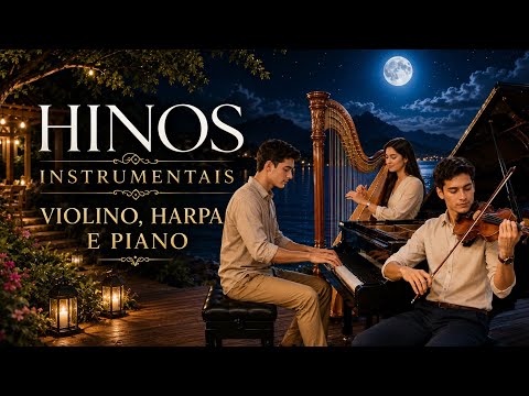 🎻 Hinos CCB Instrumentais que Acalmam o Coração | Violino, Harpa e Piano para Oração e Paz