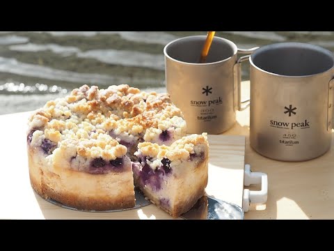 Blueberry & Crumble Cheesecake