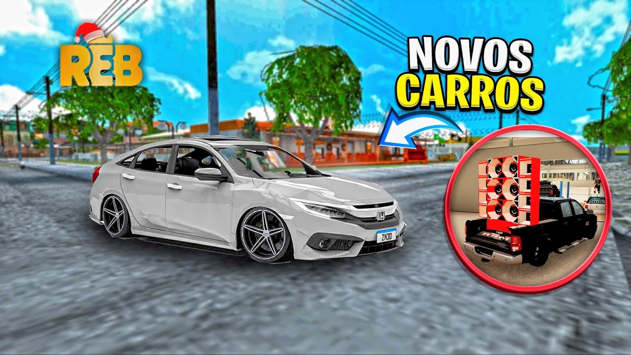 SAIU! Carros Rebaixados Online - Novo Jogo de Carros Brasileiros