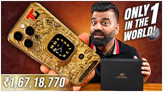 My New Gold iPhone 15 Pro Max  Mahabharat Edition
