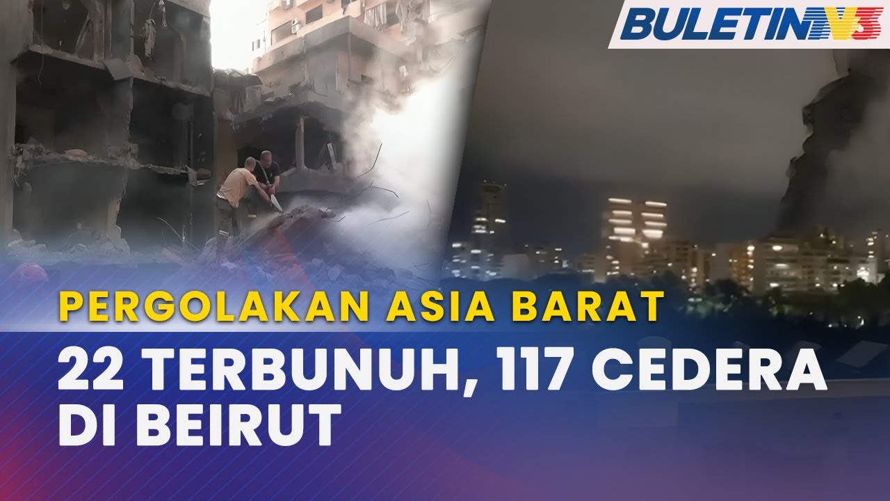 PERGOLAKAN ASIA BARAT | Serangan Israel Tumpu Tengah Beirut - YouTube
