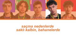 Big5 Erkekler Grup 1 (Batın, Kıvanç, Harun, Kaan, Efe) - Deniyorum Ama Renk Kodlu Şarkı 