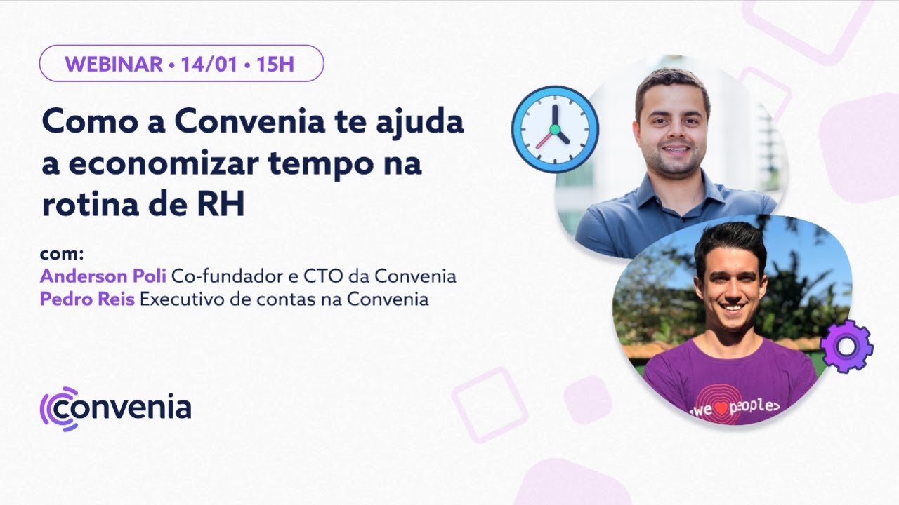 Como a Convenia te ajuda a economizar tempo na rotina de RH - YouTube