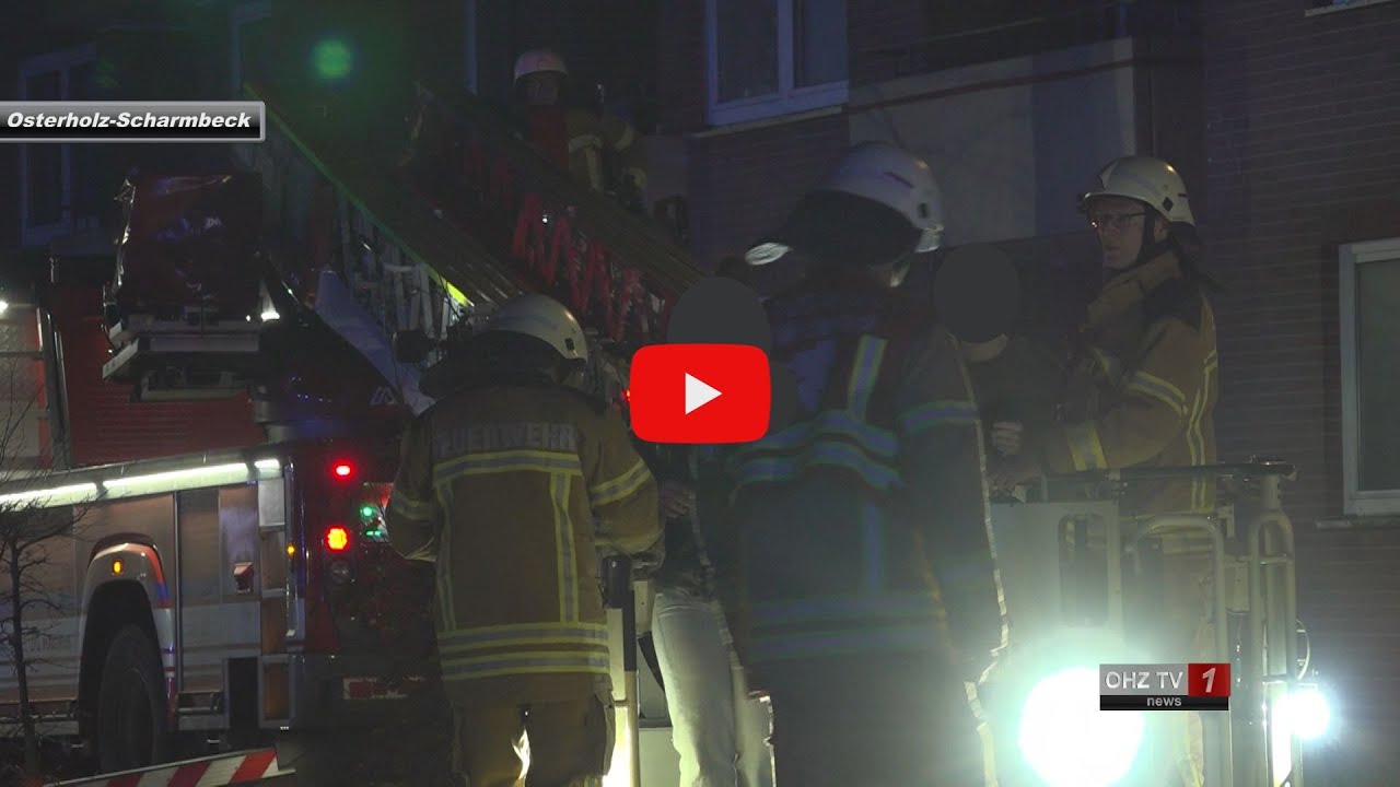 Dramatische Rettungsaktion bei Feuer in Hochhaus: