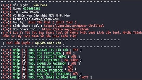 [share] share tool nokey của văn boss