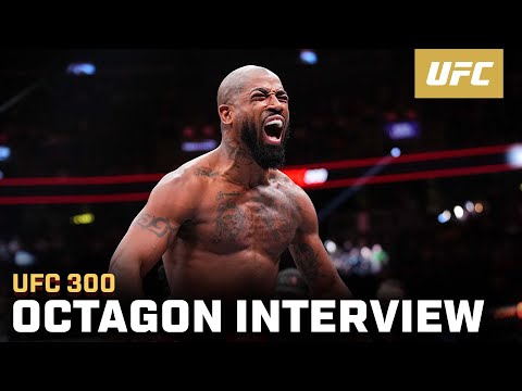 Bobby Green Octagon Interview  UFC 300