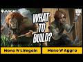 What to Build? Mono-White Lifegain vs Mono-White Aggro | Beginner MTG Arena Standard Guide Bo1