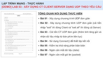 [LTM-TH] Lập Trình Mạng - LAB 03