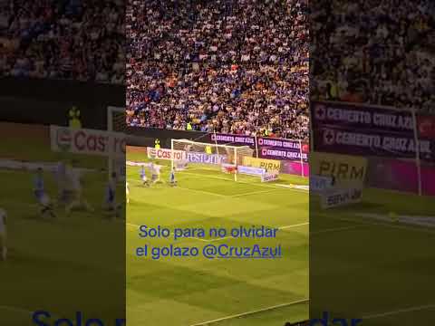 Solo recordar el golazo de Andrés Montaño cruzazul futbol football