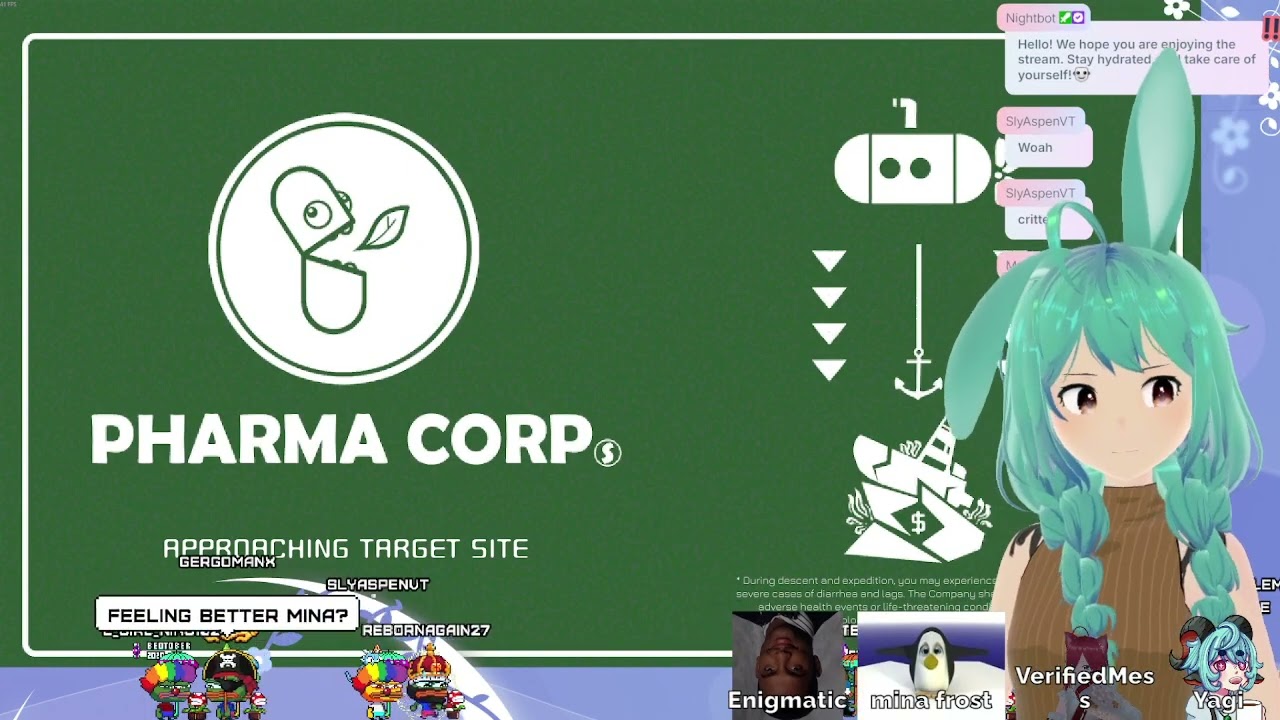 Cult collab night~ We swimming in the depths!! w/ @verifiedmess @minafrostvt @yagivt and myth!!