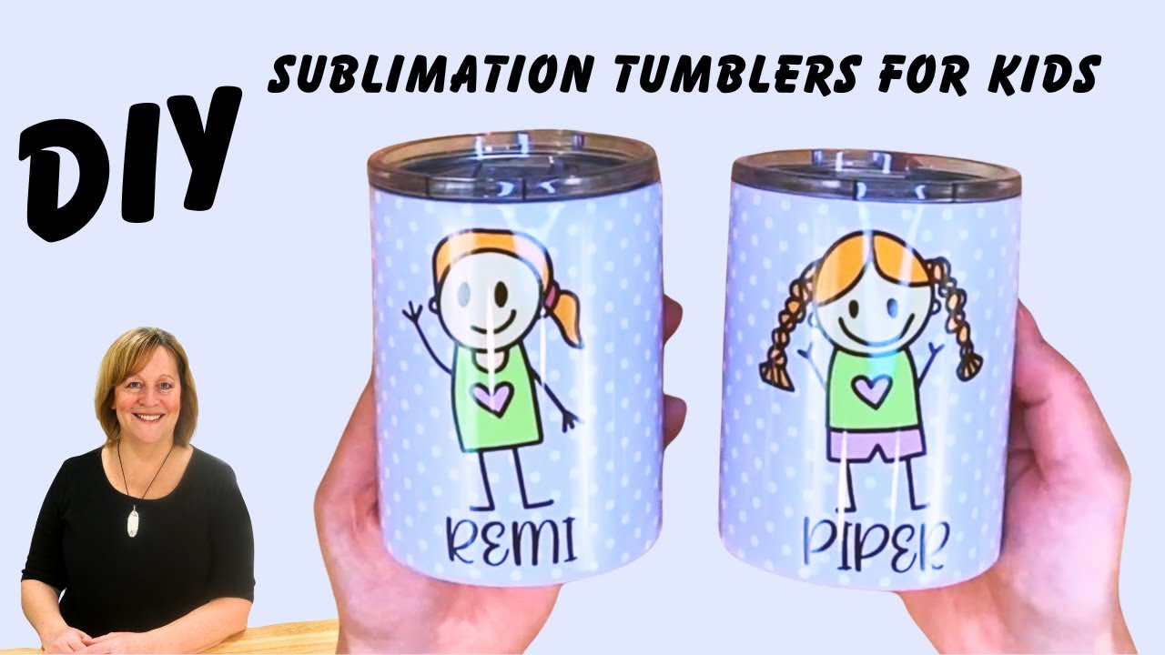 Using the PYD Life Sublimation Tumblers for Kids