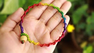 DIY Macrame Bracelet | How To Make Bracelets | Creation&amp;you