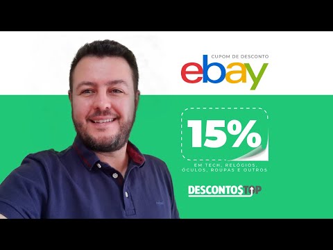 Vídeo: Ganhe 15% De Desconto Em Qualquer Compra Acima De 20 No EBay Hoje