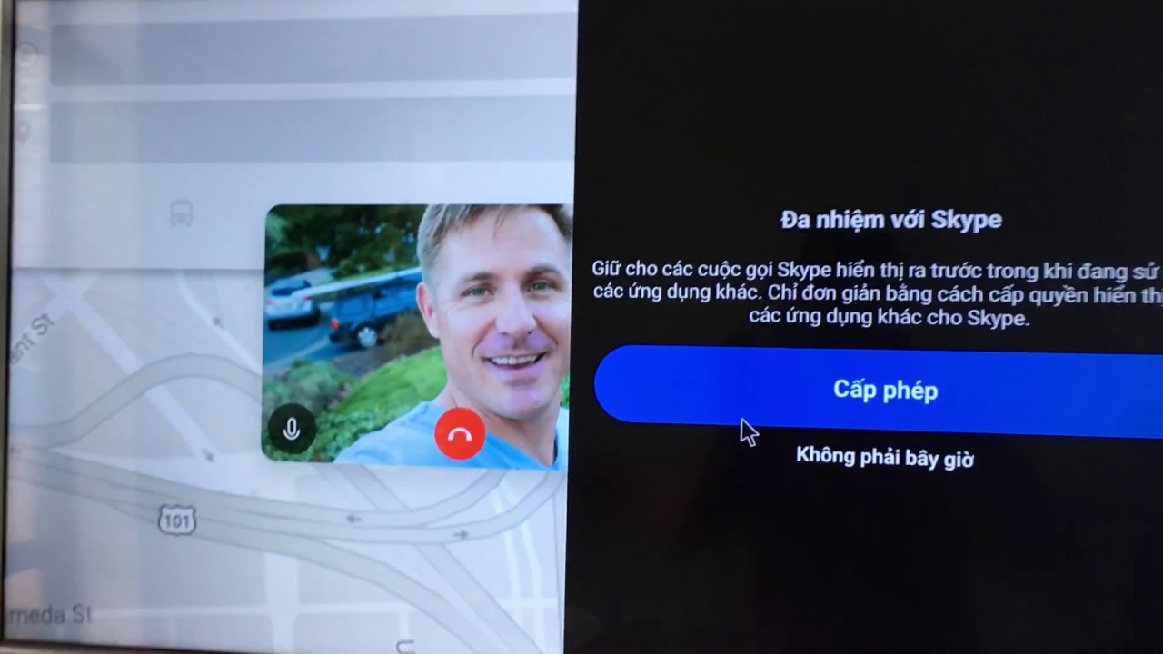 Video Call By Skype On Smart Tv Android Youtube