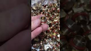 Brass oil level gauge for visual oil level checking. contact me😊