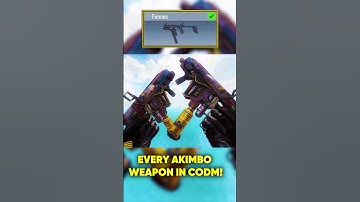 Every Akimbo Weapon in CODM!