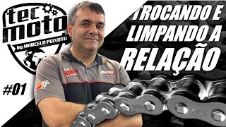 TUDO SOBRE RELAÇÃO DE MOTO - PARTE I - RETIRANDO A CORRENTE