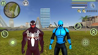 Super Venom Spiderman Rope Hero Gangster #5 - Android Gameplay screenshot 3