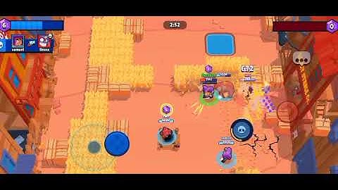 Brawl Stars-Gameplay Walkthrough part 2-Shelly-Gem Grab(iOS,Android)